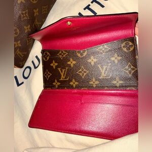 Louis Vuitton Brown and tan wallet